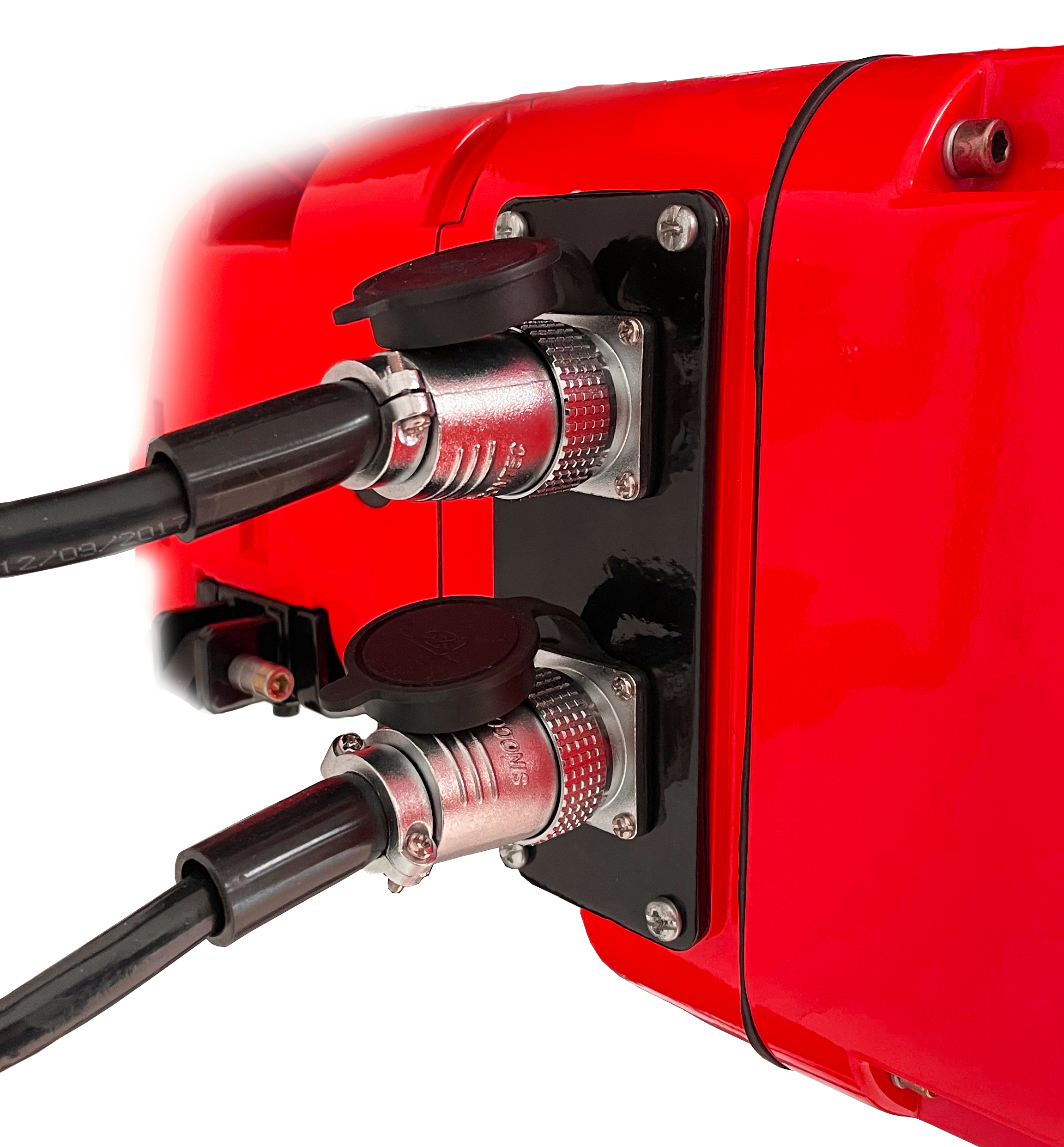 Bison 1Ton Electric Chain Hoist - Hook Mount, 230v/460v, 3-Phase, Dual Speed