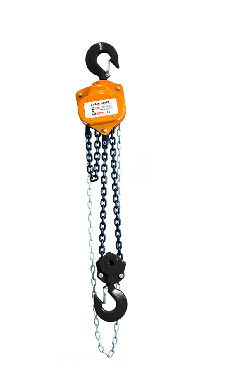 Bison Hand Chain Hoist - Economy Black Chain