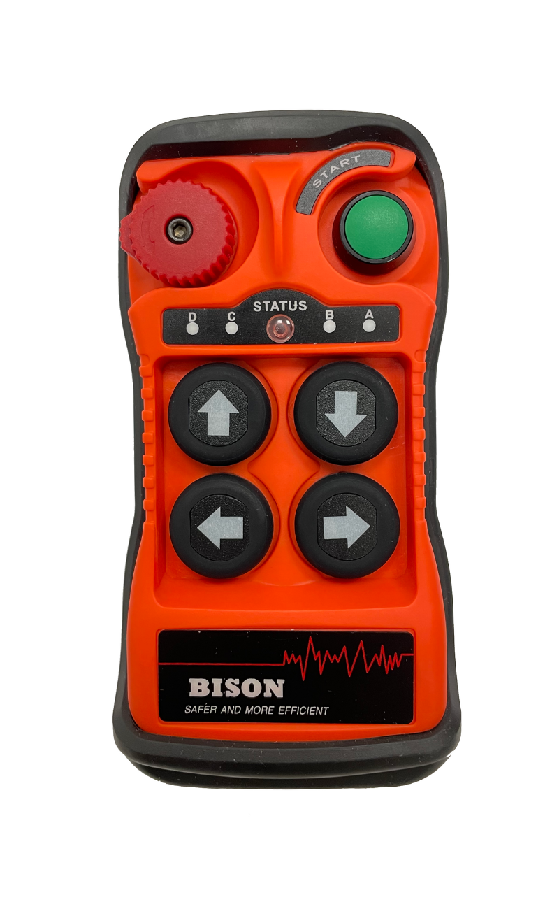 Bison Wireless Radio Remote Control - Hoist & Trolley, 24v-264, Single Speed