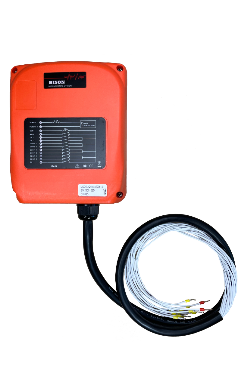 Bison Wireless Radio Remote Control - Hoist Only, 24v-264v, Single Speed